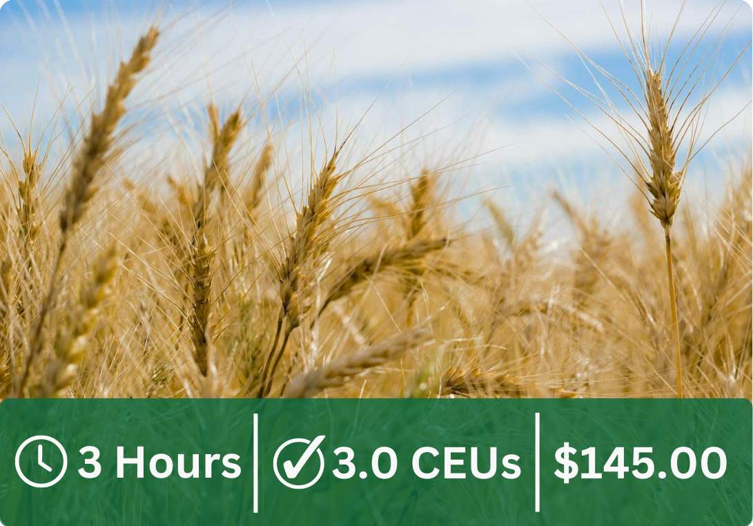 This course is 3 hours, 3.0 CEUs, and costs $145.00